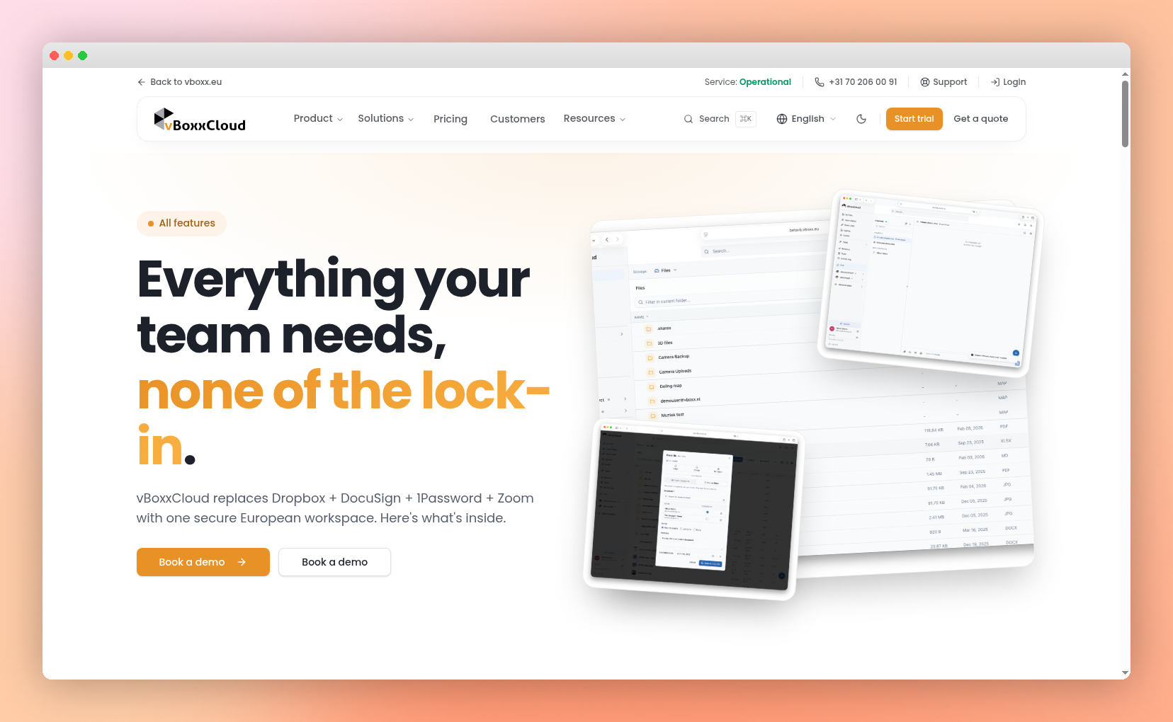 One workspace, no lock-in