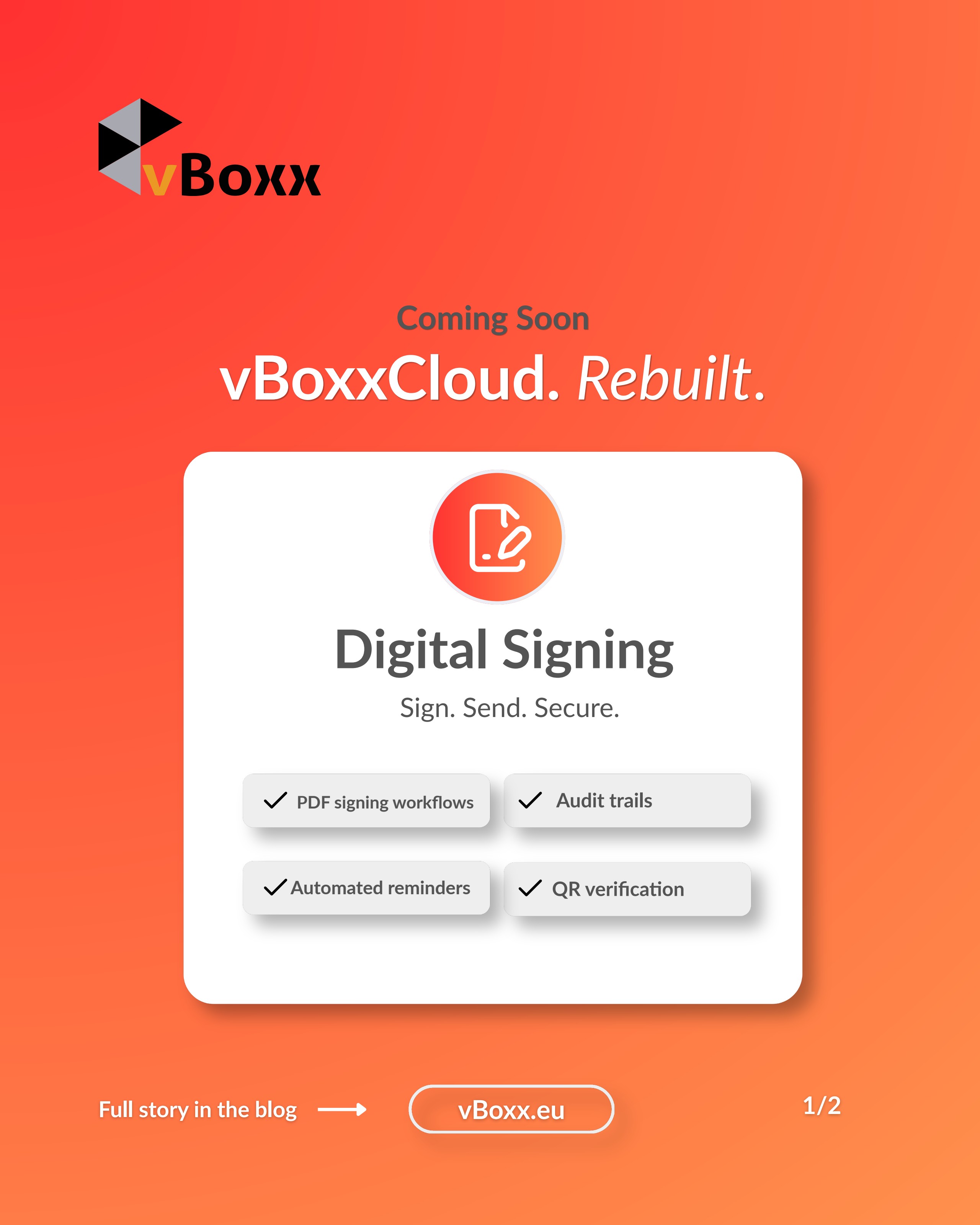 Digital Signing, Sign. Send. Secure.
